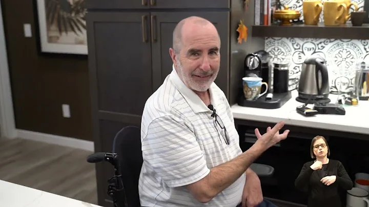 What a wheelchair accessible adaptive kitchen looks like | Chef Steve's Adaptive Kitchen