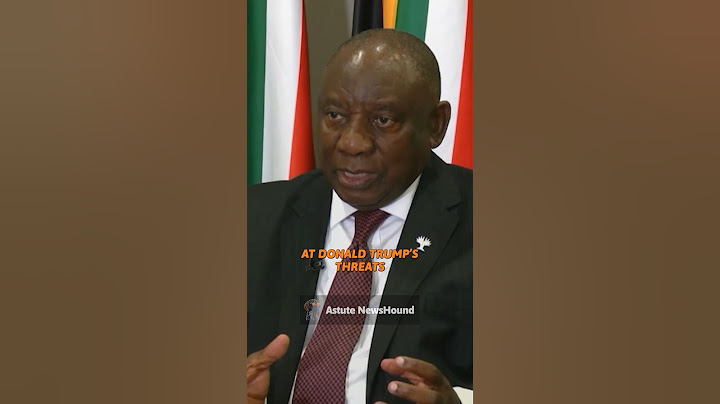 South Africa’s Ramaphosa hits back hard at Trump’s BRICS threats