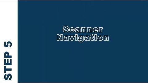 Barcode Logic: JustScan INSTALL TRAINING STEP 5: Navigation of Scanner Software