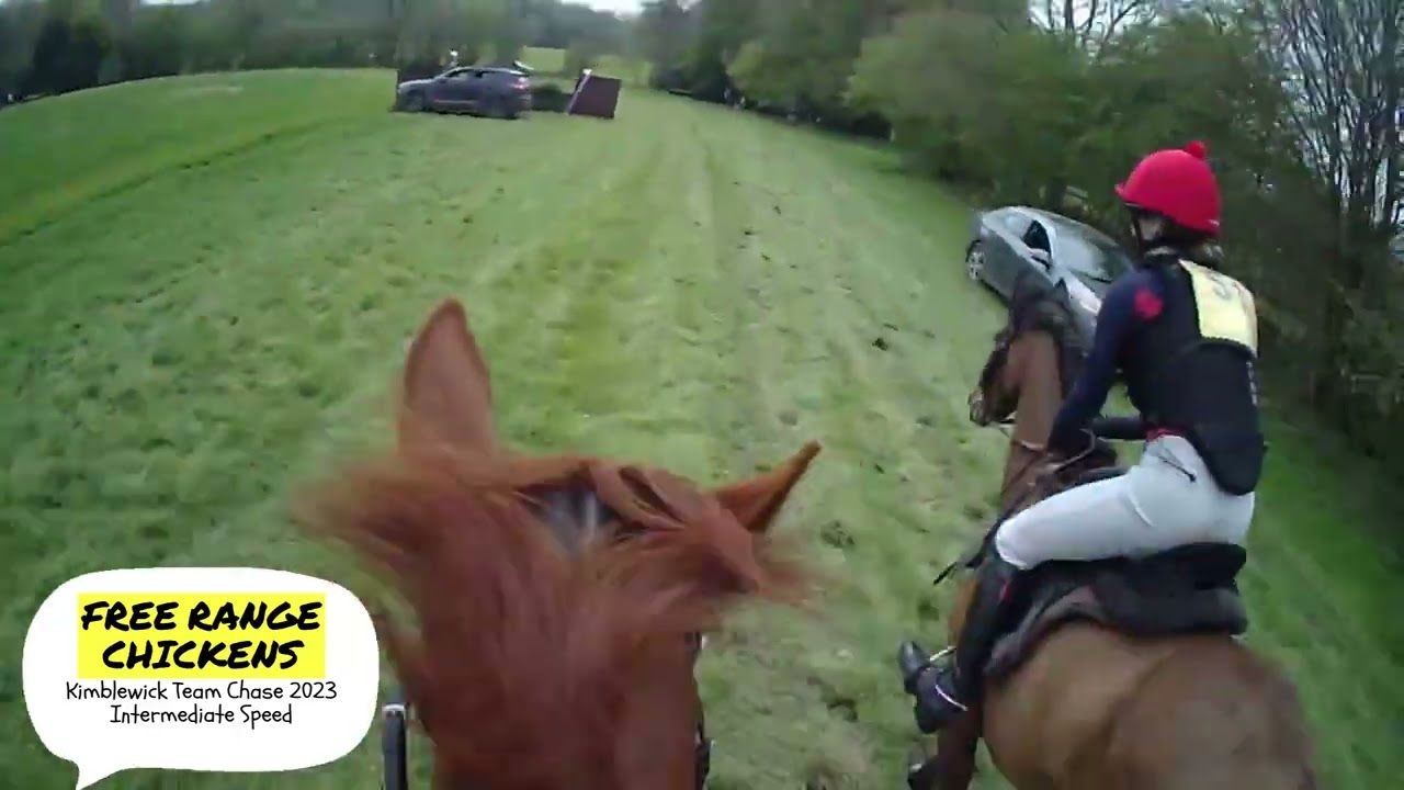 Kimblewick Team Chase 2023 - Free Range Chickens - Intermediate Speed