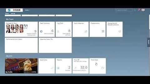 SAP SuccessFactors Employee Central Time Management