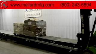 Mallard Push-Back Pallet Flow Rack Test