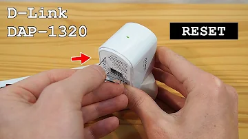 Como resetar repetidor D-link 1320?