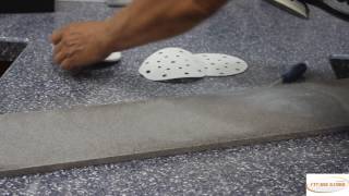 видео Реставрация и полировка столешниц из камня