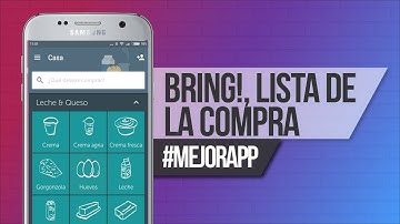 Bring, la app para hacer tu lista de compras