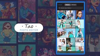 TAO ai photo editor generator - Android App - Promotional Vídeo screenshot 5