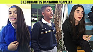 Video thumbnail of "8 Estudiantes que sorprendieron cantando ACAPELLA #2"