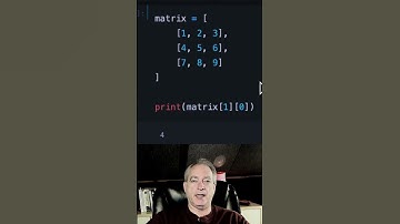 Create 2D Arrays in Python 🐍 #shorts