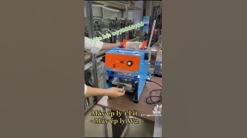 Máy ép ly 1 Lít, ép miệng ly trà tắc khổng lồ. Liên hệ: 0976866776 #mayeply #may_ep_mia #mayeplyw2