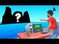 Using SUPER COMPUTER To Find SECRET ISLANDS! (Raft)