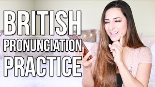BRITISH ENGLISH PRONUNCIATION PRACTICE - How Good Is My English? | ENGLISH SPEAKING | Ysis Lorenna