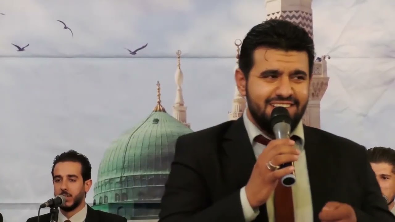 من حفل المولد النبوي في جامع العثمان _١٤٤٤ _ ٢٠٢٢ المنشد منذر الخطيب