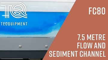 Flow & Sediment Transport Channel (FC80) | TecQuipment Open Channel Flow and Bed Form Dynamics