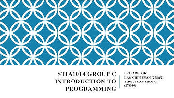 STIA1014 Group Project Video