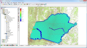GMS MODFLOW Flow Budgets HD