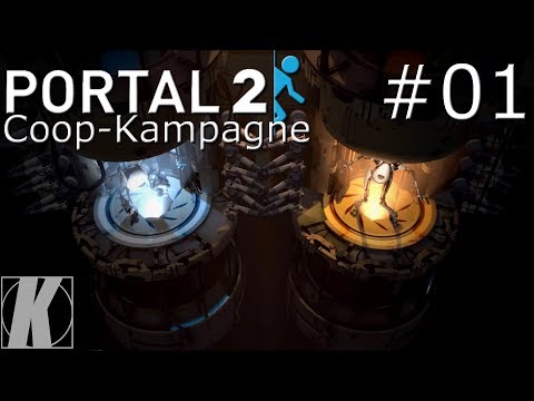 Auf Abwegen - Portal 2 Coop-Kampagne #01 [DEUTSCH|HD]