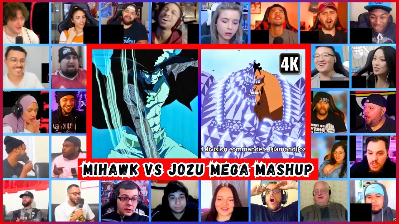 🔥🔥 30+ Reactors MIHAWK VS JOZU MEGA REACTION MASHUP -One Piece Episode 462 Mega Reaction Mashup