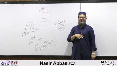 Advanced Accounting And Financial Reporting |AAFR| CFAP| CA|CFAP1 pac Sir Nasir Abbas Lecture 7(B)