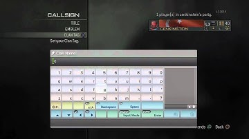 MW3 Clan Tag Glitch on PS3 L3 & R3 Tutorial