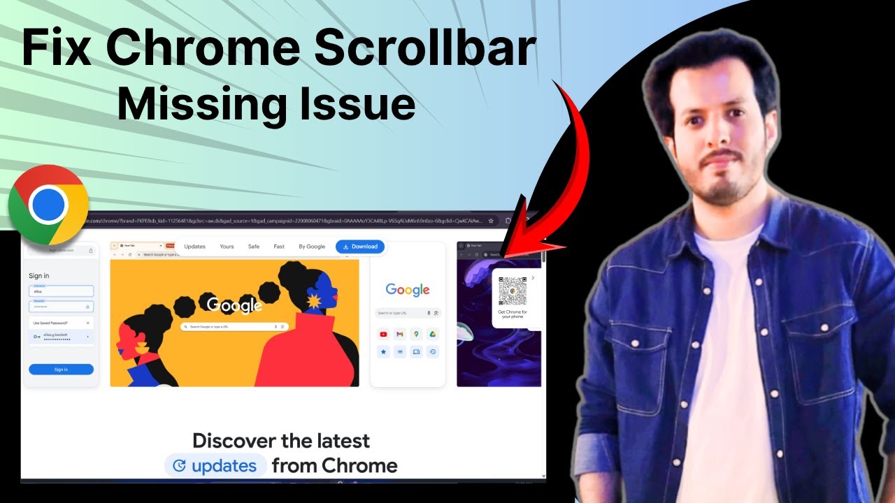 How To Fix Google Chrome Scrollbar Disappearing Issue On Windows [Step ...