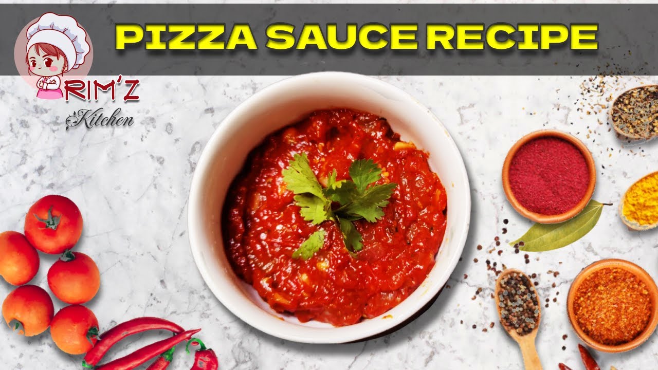 How to Make Pizza Sauce Home Made Pizza Sauce Recipe Pizza sauce at