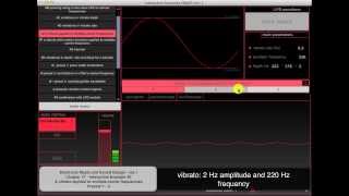 Chapter 4 Theory - Interactive Examples 4E - A vibrato, applied to multiple carrier frequencies