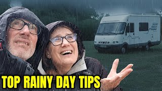 Summer is OVER - What To Do When it Rains in your Motorhome, Caravan or Campervan