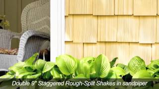 Rustic charm with CertainTeed Cedar Impressions® Rough Split Shakes .mp4