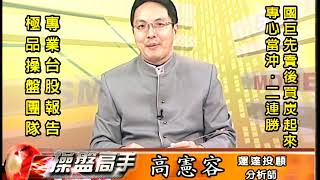 20181212 1930 高憲容 操盤高手