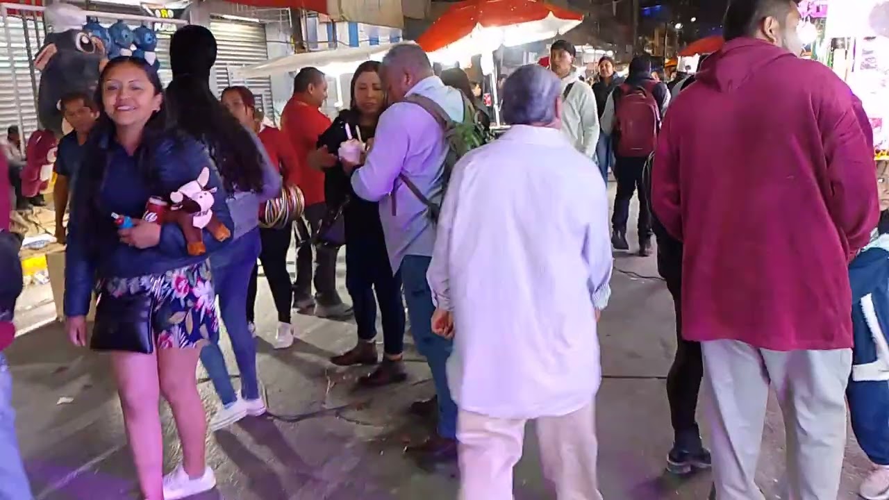 Cuarto día del carnaval de Los Reyes La Paz Estado de México 1 de marzo del 2026 Noche parte 1