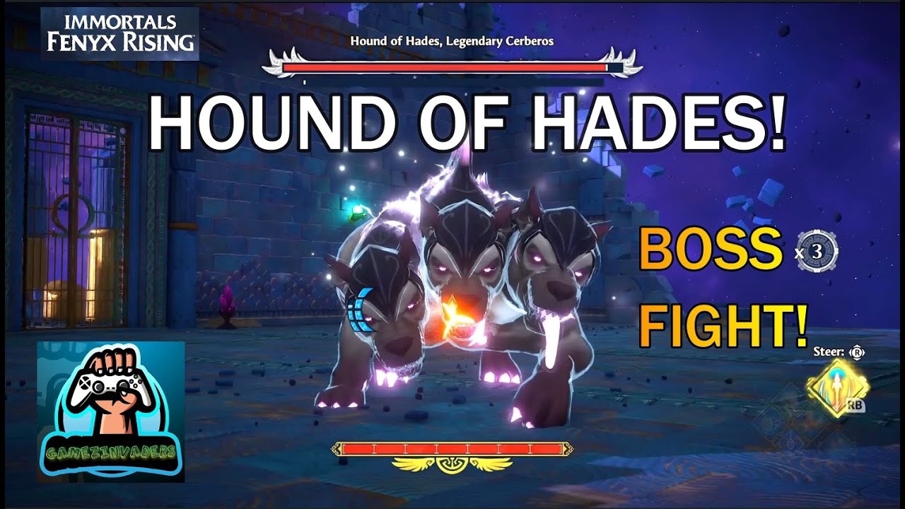IMMORTALS: FENYX RISING [How to complete THE HOUNDS OF HADES] - YouTube