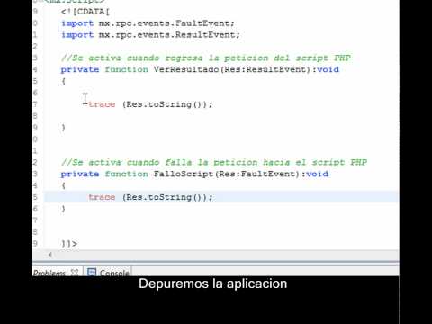 httpservice 1 - Conectando Flex con PHP usando HttpService