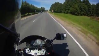 YZF 600R Ride by Janis Markevics 324 views 10 years ago 5 minutes, 18 seconds