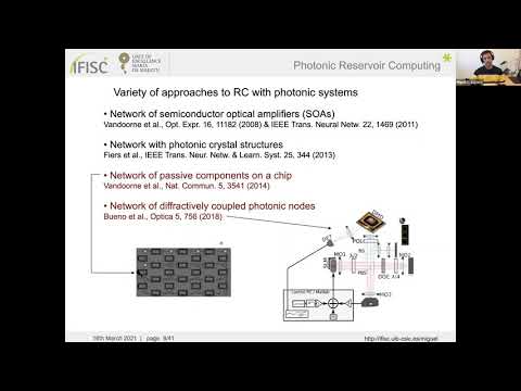 Lake Como School (Machine Learning Photonics, 15-19 March 2021)  Miguel C. Soriano