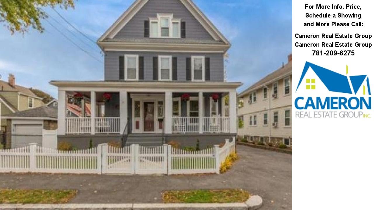 31 Malvern Street, Melrose, MA Presented by Cameron Real Estate Group