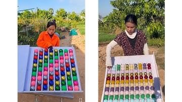 Unique Smart Girl play Sort Puzzle Game challenge Let