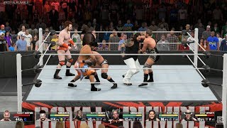 WWE 2K15 - 30 Man Royal Rumble Match (1080p60fps)