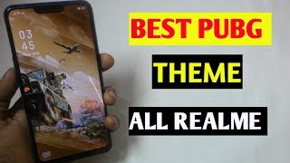 BESt PUBG THEME FOR ALL REALME MOBILE [OFFICIALLY] | oppo theme | realme theme | pubg theme