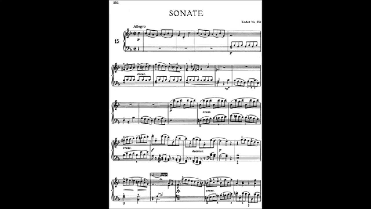 Mozart - Sonata in F Major K 533 / 494, I. Allegro - Artur Schnabel
