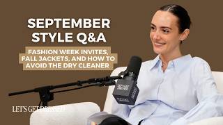 September Style Q&A: Fashion Week Invites, Fall Jackets, and The Washing Cashmere Hack I Live By