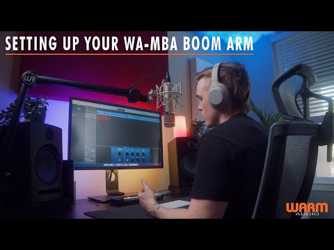 Setting Up Your WA-MBA Boom Arm | Warm Audio