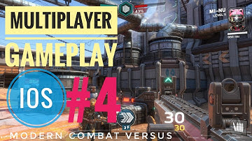 Modern combat versus beta multiplayer gameplay #4 iOS