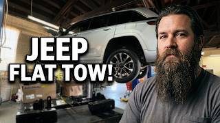 Flat Towing a 2022 Grand Cherokee | Roadmaster Installation
