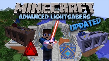 Jedi Temples! | Advanced Lightsabers Mod (UPDATED) | Minecraft Mod Showcase #15