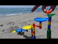 Sound of waves and Marble Run (ASMR)