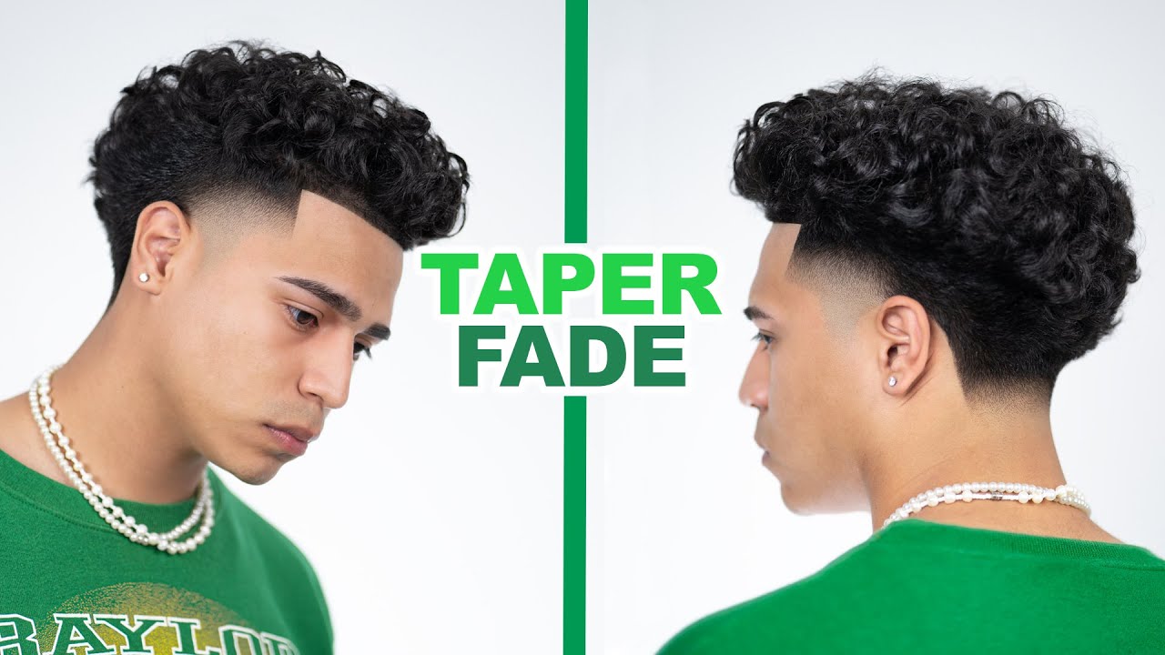 Curly Taper Fade Haircut Tutorial! - Youtube