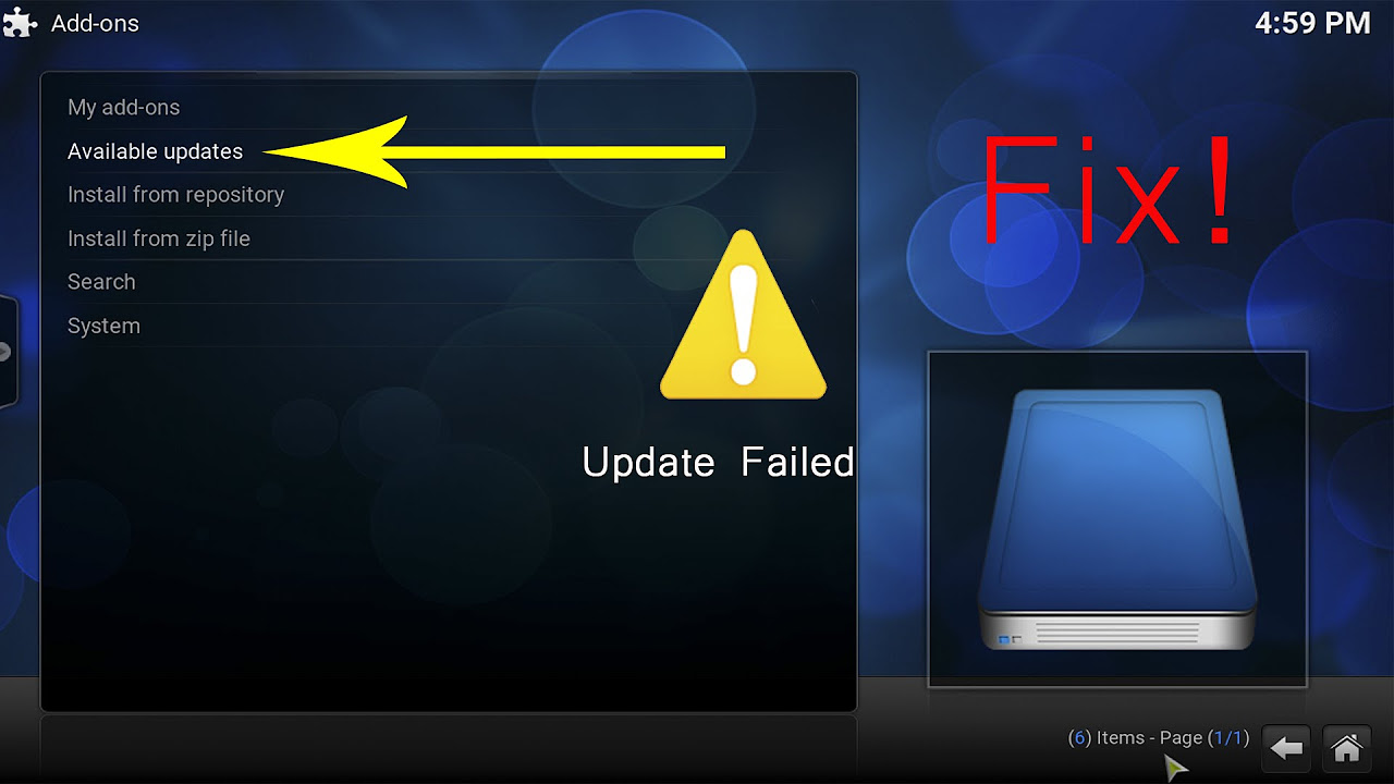 Add ons not UpdatingInstalling Fix KodiXBMC