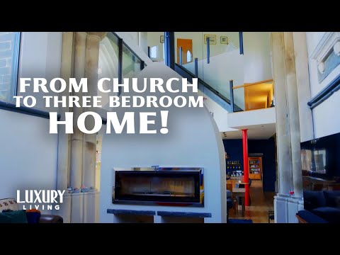 THE IMPOSSIBLE CHURCH TO HOUSE TRANSFORMATION | THREE STORY CHURCH HOUSE!