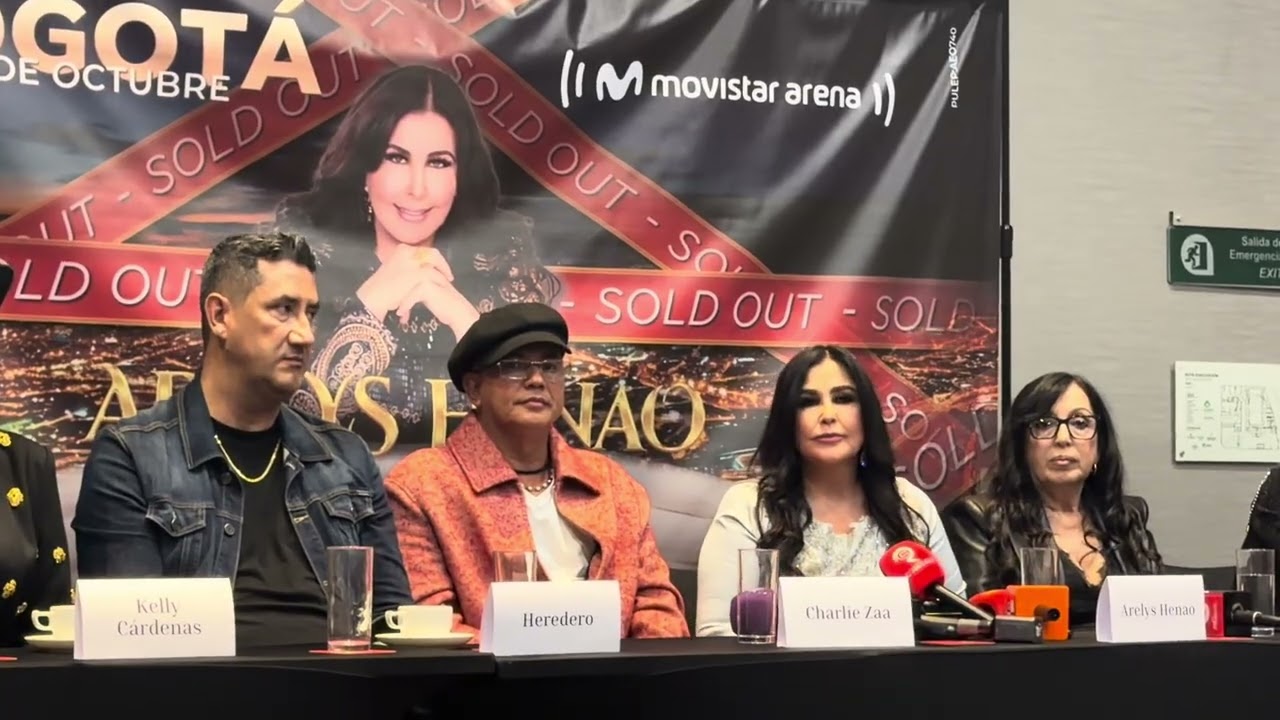 RUEDA DE PRENSA LOS 30 AÑOS DE TRAYECTORIA MUSICAL DE ARELYS HENAO