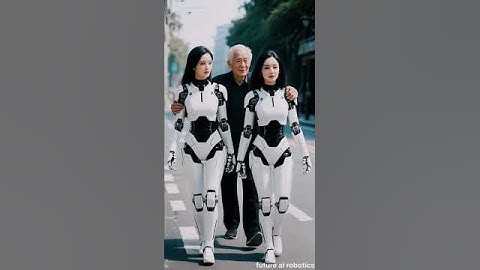 Robots purchased by old man! #robot #kiss #kissing #love